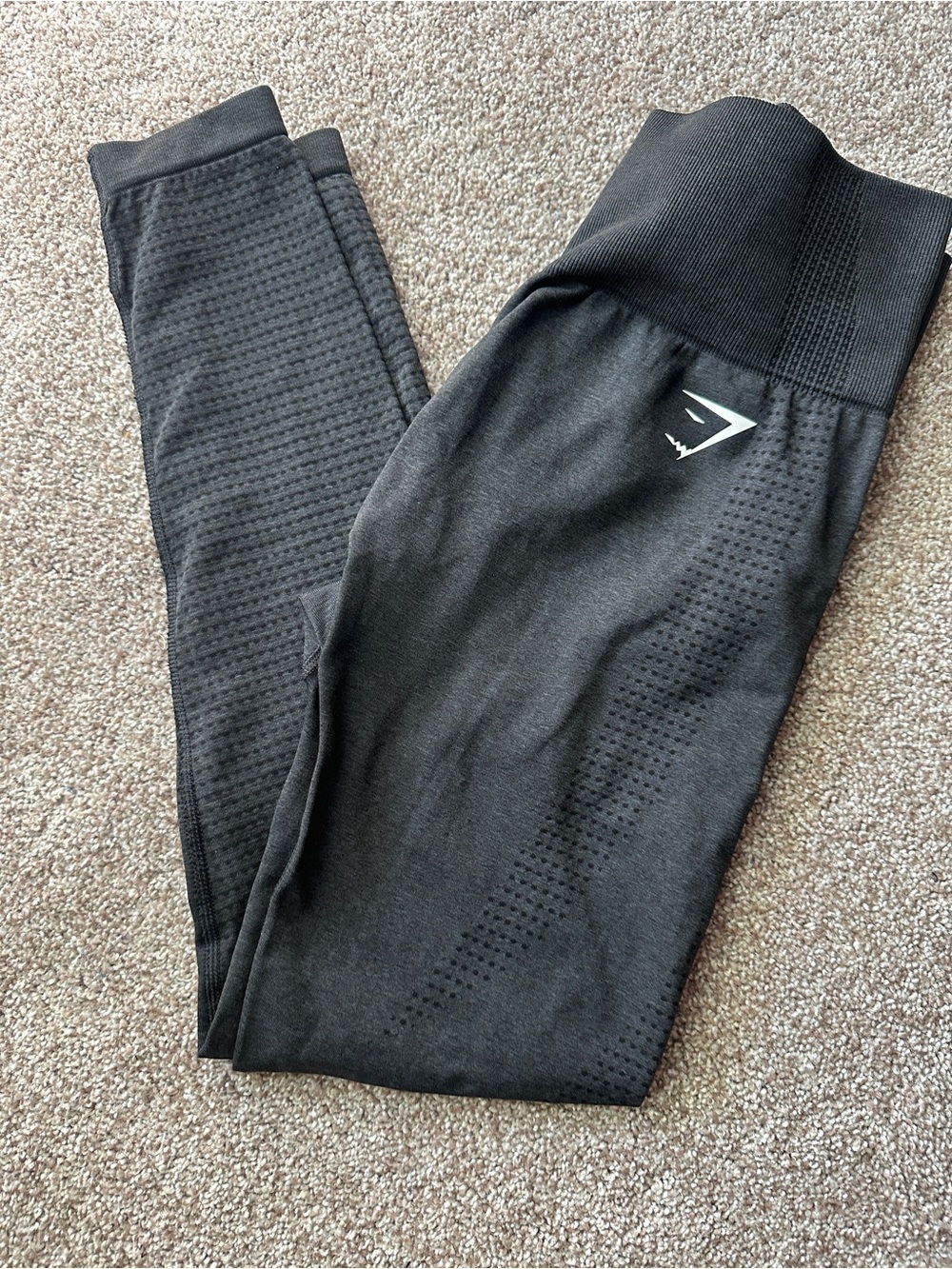 Gymshark Vital Seamless 2.0 Leggings - Black/gray